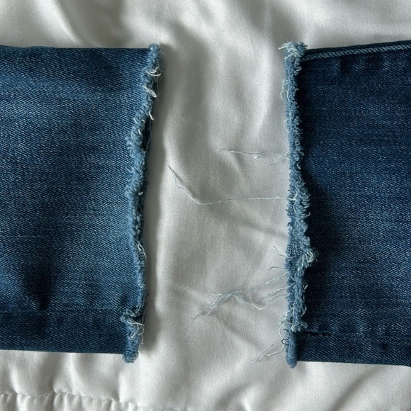 Mother High Waisted Looker Ankle Fray jeans Not Rough Enough 26 - Picture 10 of 16